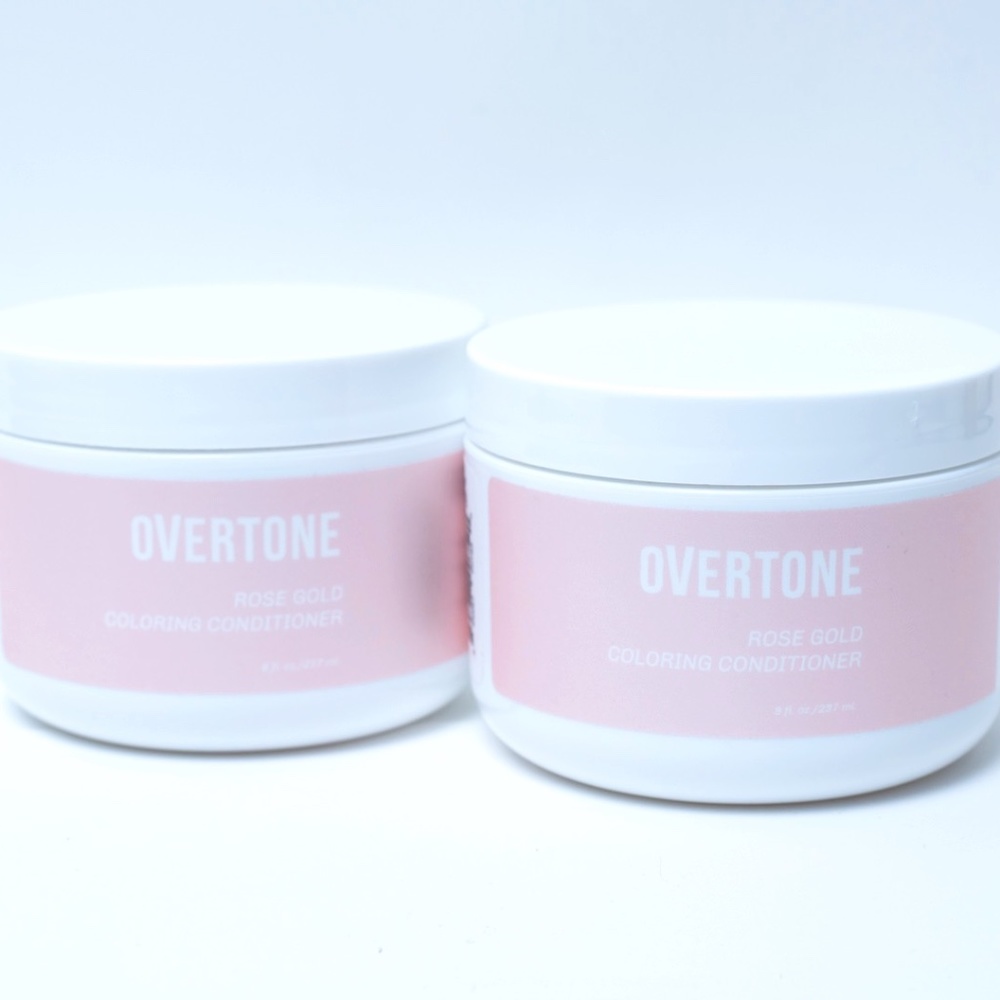 NWT Overtone Rose Gold Coloring Conditioner